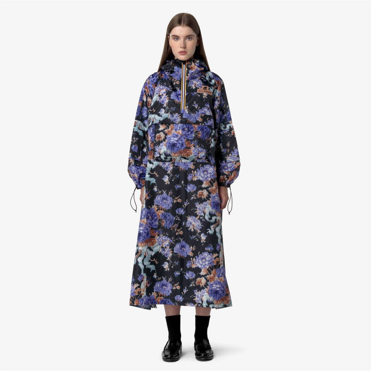 THEREL GRAPHIC UJ - Vestes - Poncho - Unisexe - Cobalt