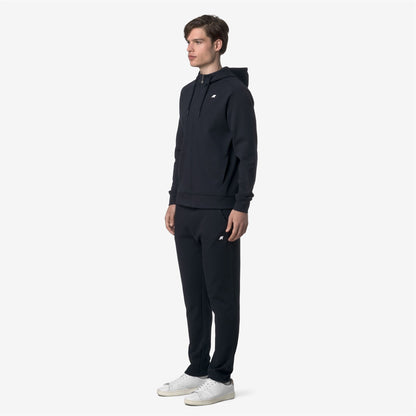 ITON INTERLOCK - Pantalon - Pantalons de sport - Homme - Blue Depth