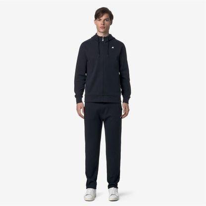 ITON INTERLOCK - Pantalon - Pantalons de sport - Homme - Blue Depth