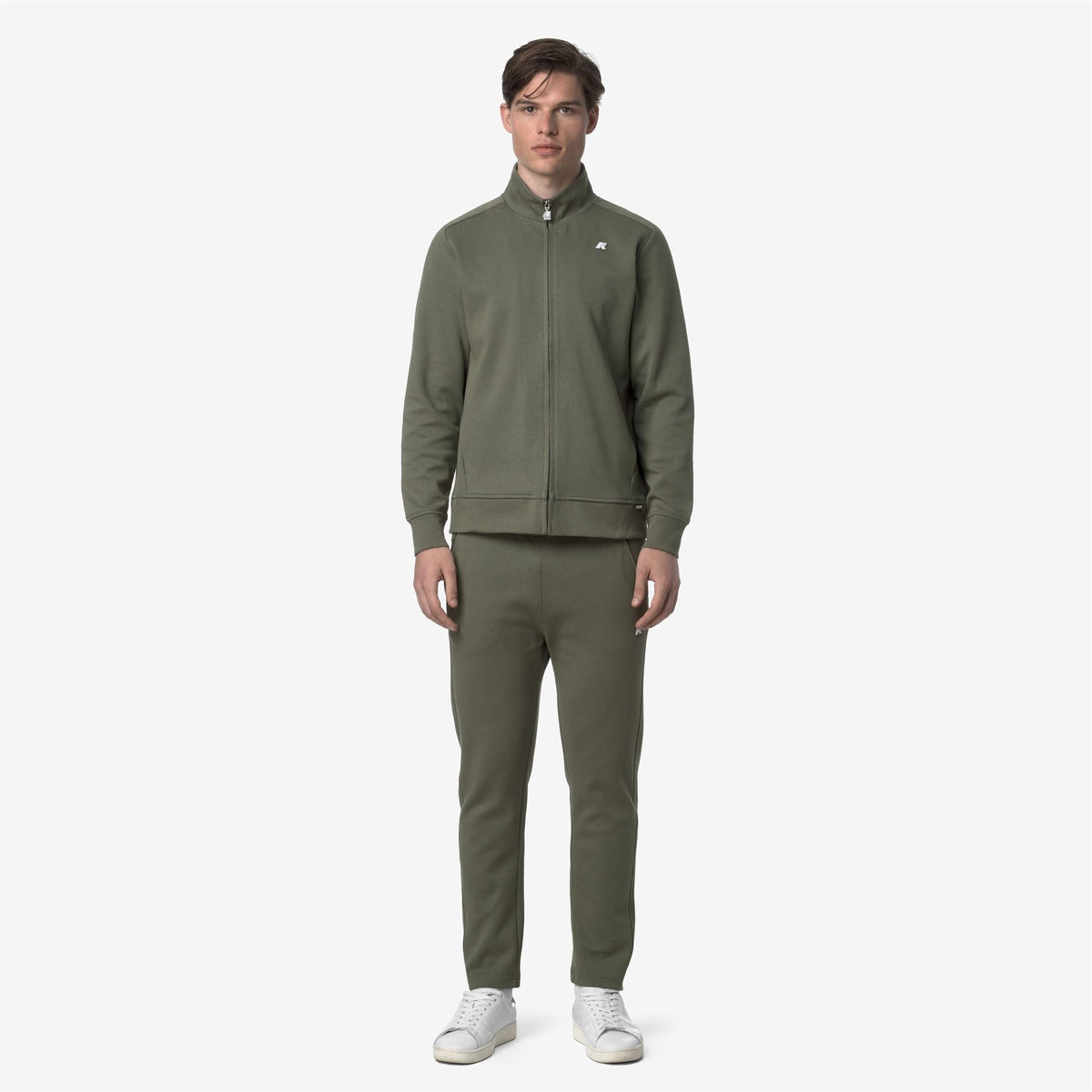 ITON INTERLOCK - Pantalon - Pantalons de sport - Homme - Green Lichen