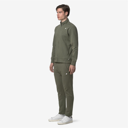 ITON INTERLOCK - Pantalon - Pantalons de sport - Homme - Green Lichen