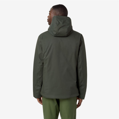 JACKO TWILL MARMOTTA - Vestes - Court - Homme - Green B-Blue A