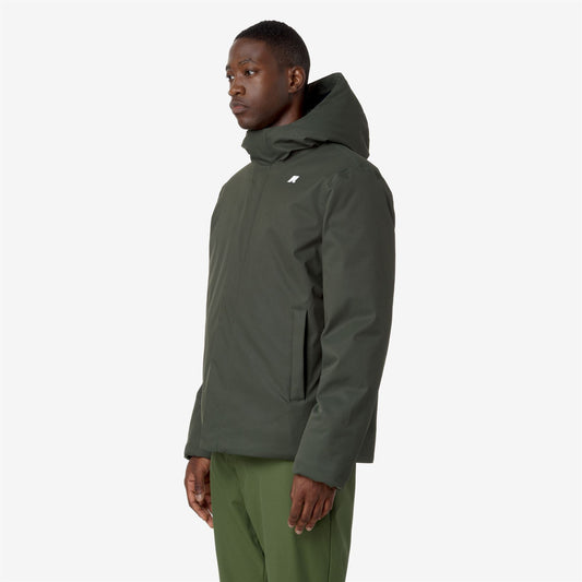 JACKO TWILL MARMOTTA - Vestes - Court - Homme - Green B-Blue A