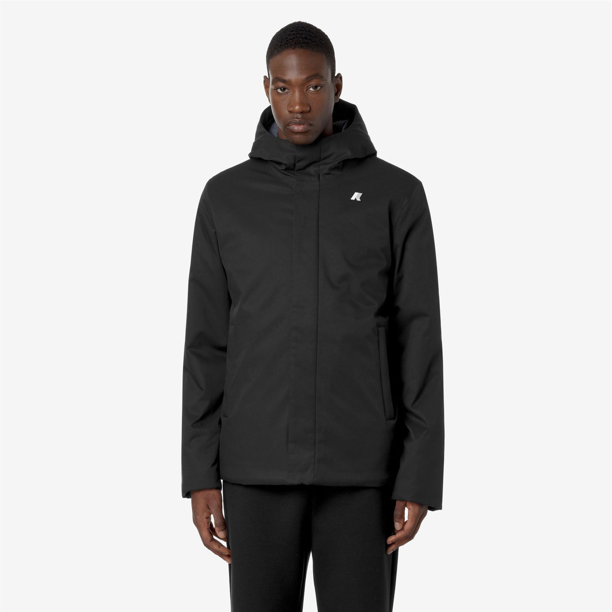 JACKO TWILL MARMOTTA - Vestes - Court - Homme - Black P-Blue A