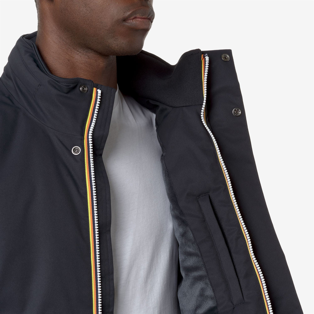 AMAURY TWILL MARMOTTA - Vestes - Court - Homme - Blue D-Blue A