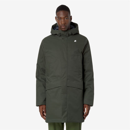 JARNO TWILL MARMOTTA - Vestes - Court - Homme - Green B-Blue A