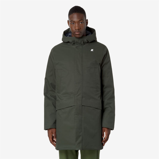 JARNO TWILL MARMOTTA - Vestes - Court - Homme - Green B-Blue A