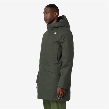 JARNO TWILL MARMOTTA - Vestes - Court - Homme - Green B-Blue A