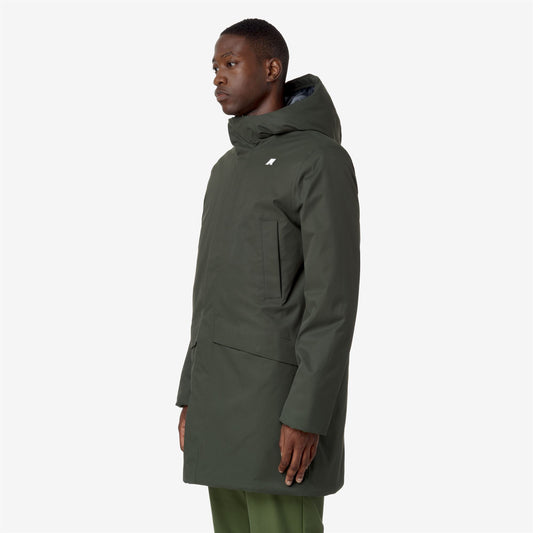 JARNO TWILL MARMOTTA - Vestes - Court - Homme - Green B-Blue A