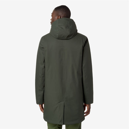 JARNO TWILL MARMOTTA - Vestes - Court - Homme - Green B-Blue A