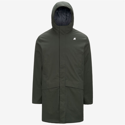 JARNO TWILL MARMOTTA - Vestes - Court - Homme - Green B-Blue A