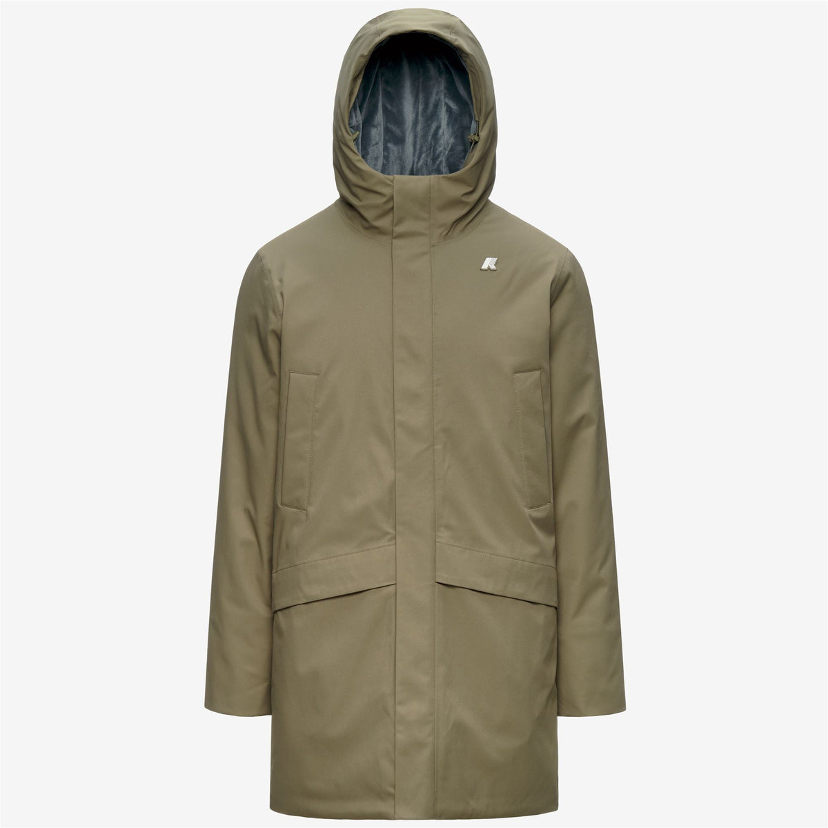 JARNO TWILL MARMOTTA - Vestes - Court - Homme - Green Army-Blue Airforce