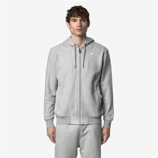 ANTHONY HEAVY FLEECE - Polaire - Veste - Homme - GREY MEL