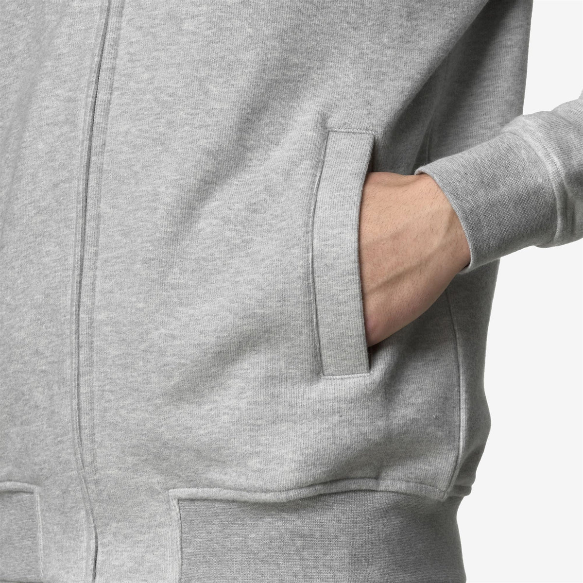 ANTHONY HEAVY FLEECE - Polaire - Veste - Homme - GREY MEL