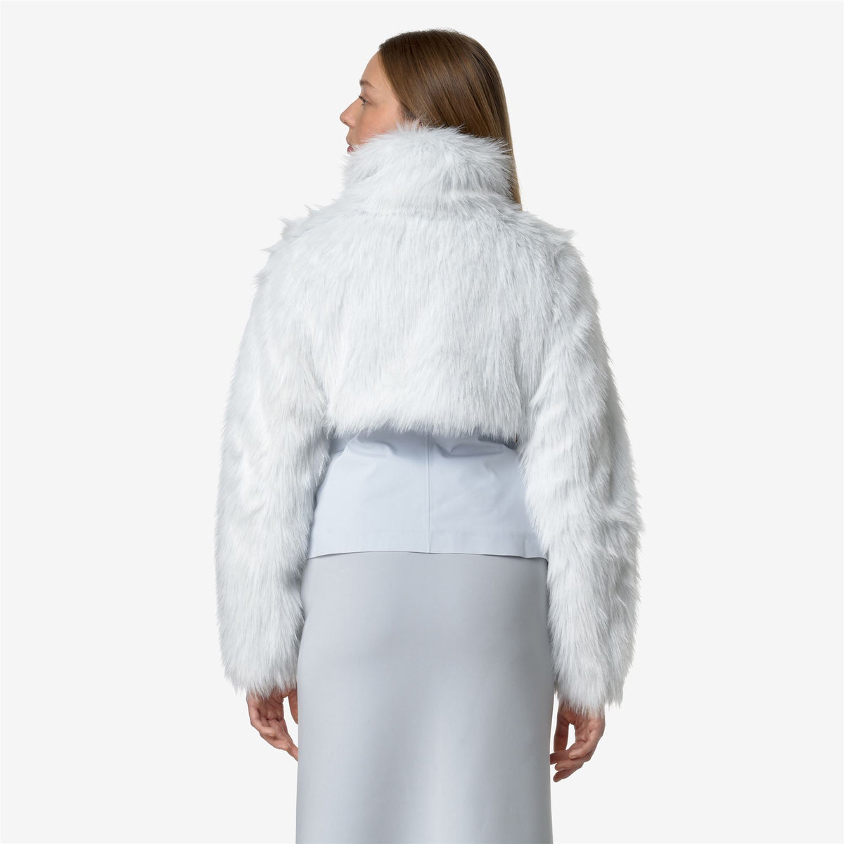 MEL ECO FUR BONDED - Vestes - Court - Femme - Grey Lilla-Black Ash