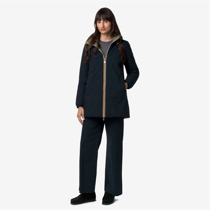 SOPHIE ST THERMO DOUBLE - Vestes - Milieu - Femme - Blue Depth-Green Army