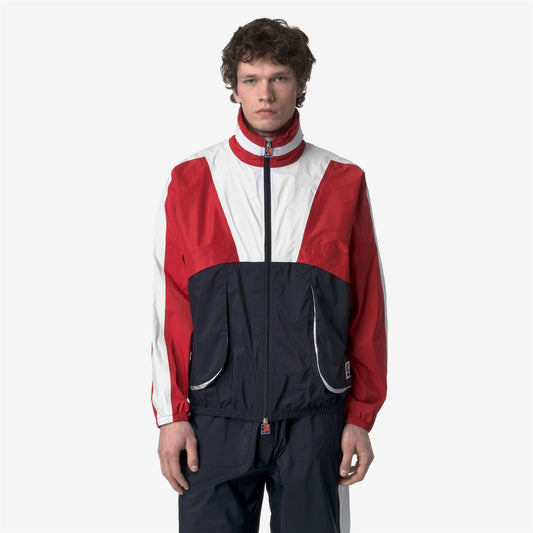 7002 FULL ZIP - Vestes - Court - Unisexe - BLUE RED WHITE