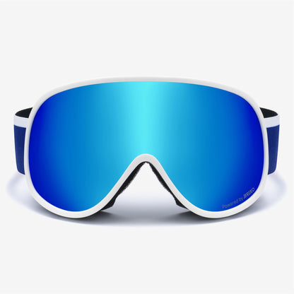 MANNY K-Way - Lunettes de natation - Lunettes de ski - Unisexe - WHITE-BM3