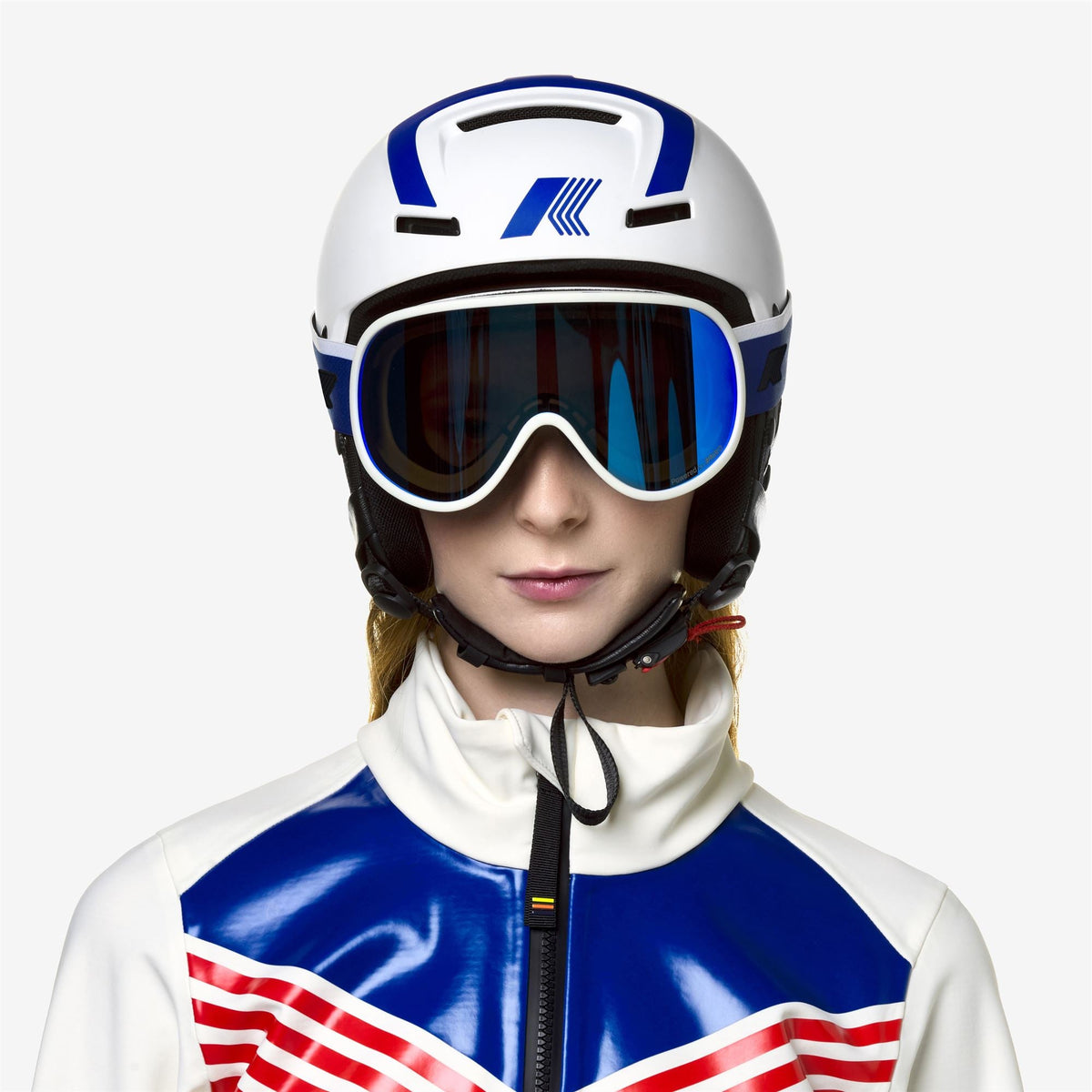 MANNY K-Way - Lunettes de natation - Lunettes de ski - Unisexe - WHITE-BM3