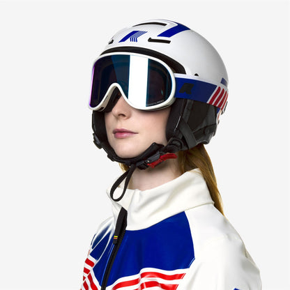 MANNY K-Way - Lunettes de natation - Lunettes de ski - Unisexe - WHITE-BM3