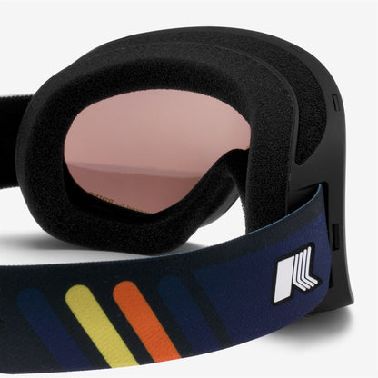 MANNY K-Way - Lunettes de natation - Lunettes de ski - Unisexe - BLACK-GOM3
