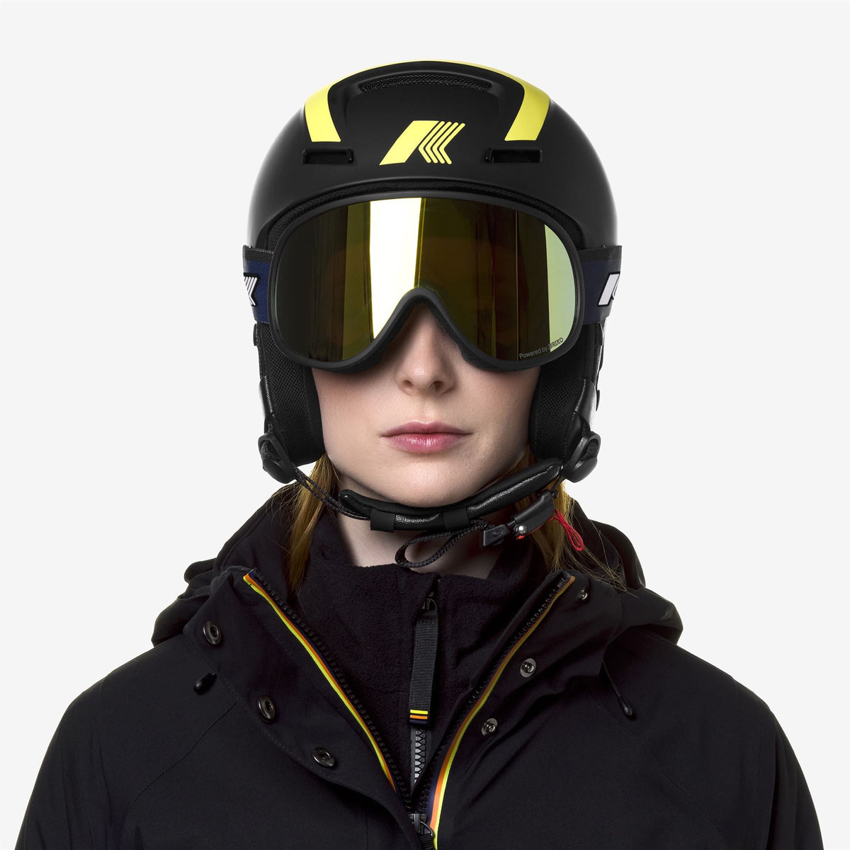 MANNY K-Way - Lunettes de natation - Lunettes de ski - Unisexe - BLACK-GOM3