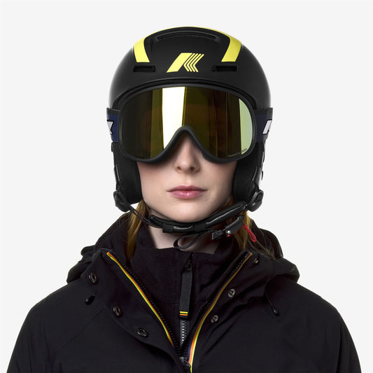 MANNY K-Way - Lunettes de natation - Lunettes de ski - Unisexe - BLACK-GOM3