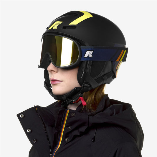 MANNY K-Way - Lunettes de natation - Lunettes de ski - Unisexe - BLACK-GOM3