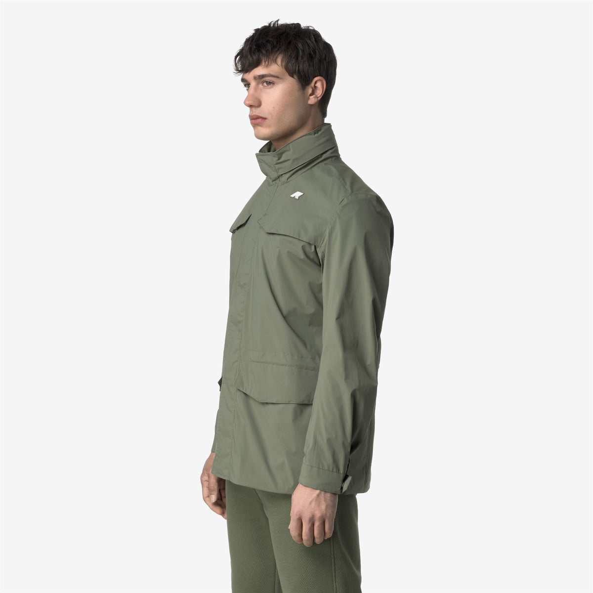 MANUEL STRETCH NYLON JERSEY - Vestes - Milieu - Homme - Green Lichen