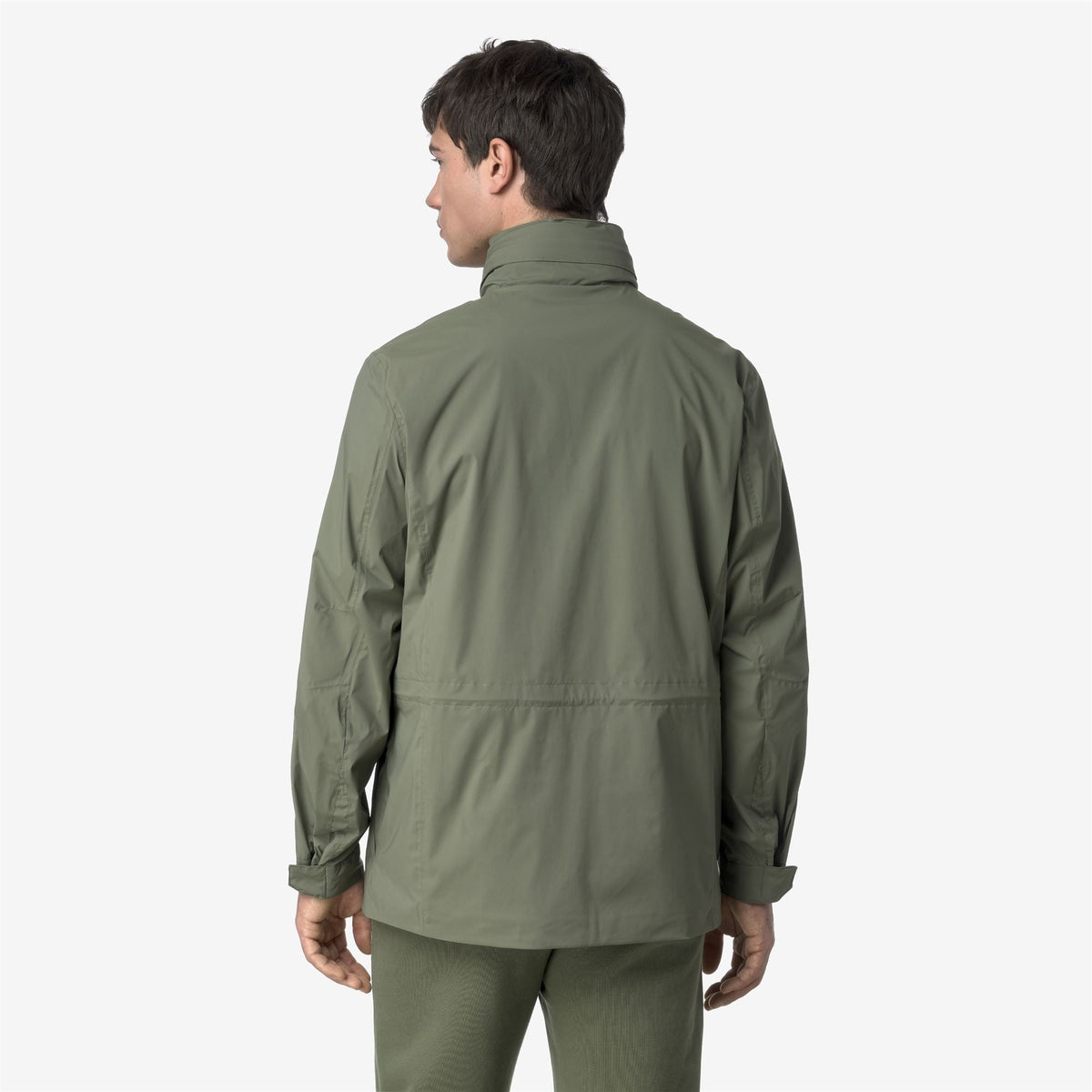 MANUEL STRETCH NYLON JERSEY - Vestes - Milieu - Homme - Green Lichen