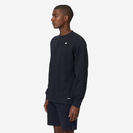 MEDINE INTERLOCK - Polaire - Pull - Homme - Blue Depth
