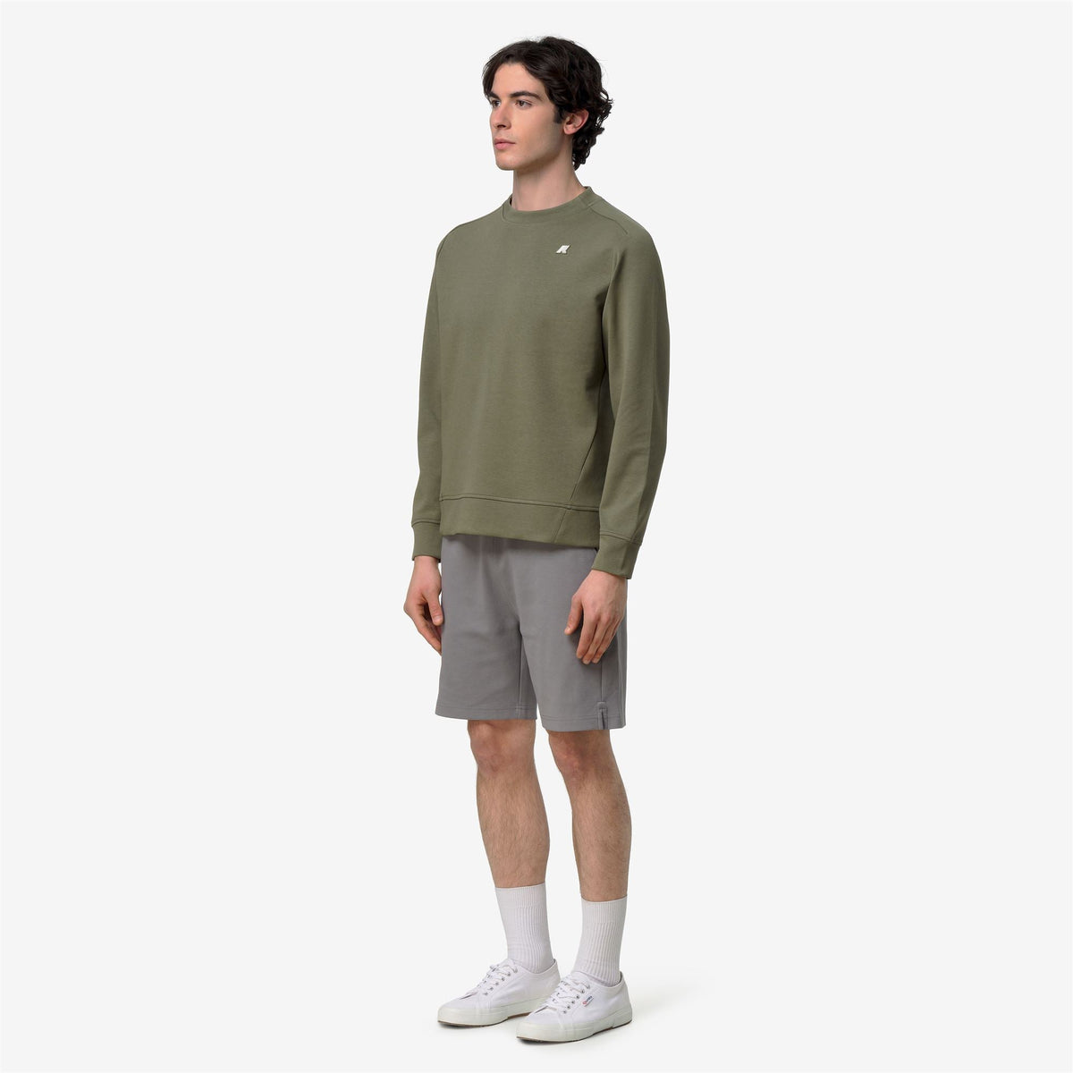 MEDINE INTERLOCK - Polaire - Pull - Homme - Green Lichen