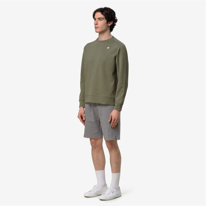 MEDINE INTERLOCK - Polaire - Pull - Homme - Green Lichen