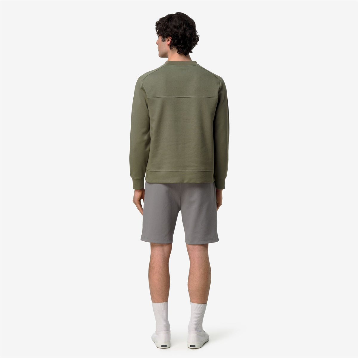 MEDINE INTERLOCK - Polaire - Pull - Homme - Green Lichen