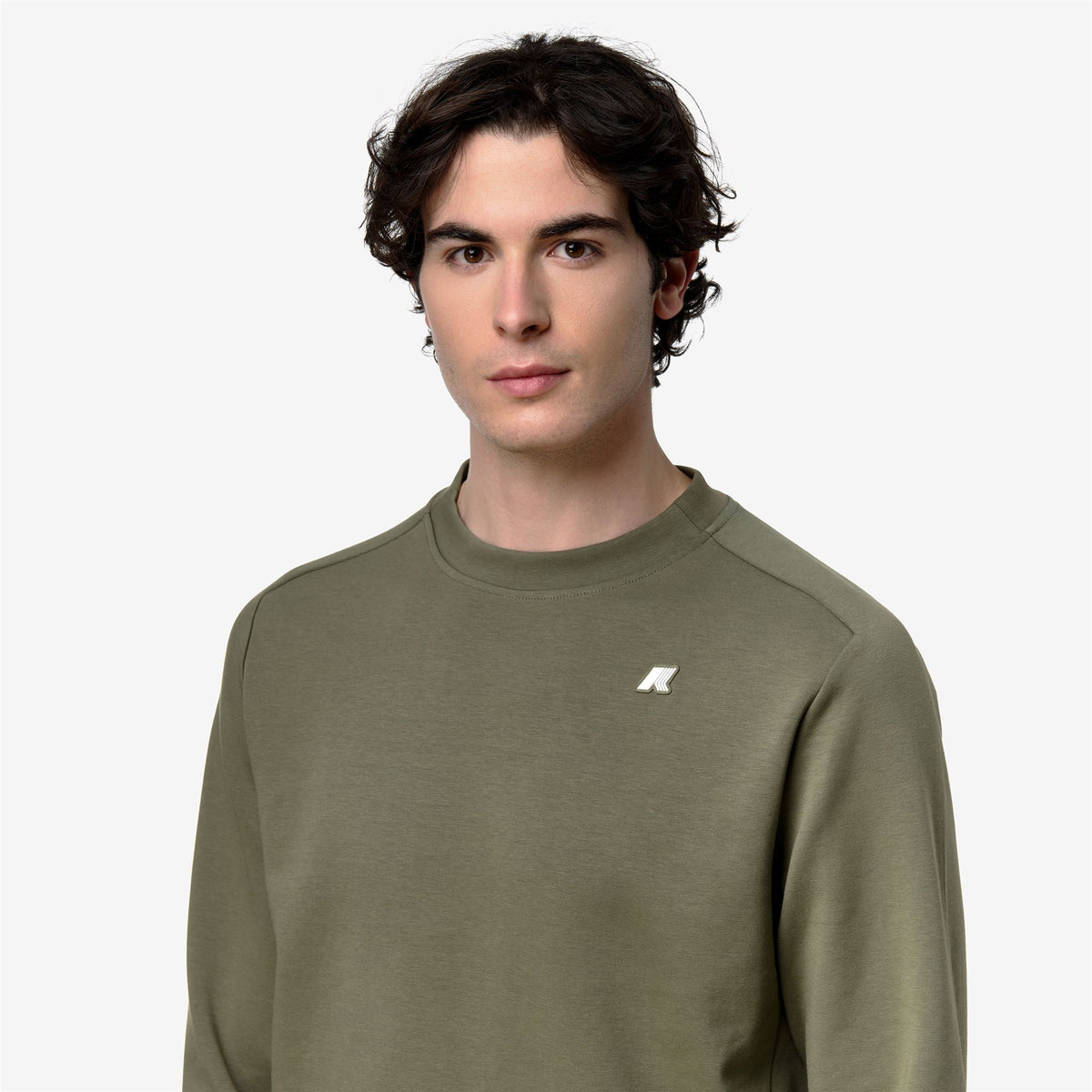 MEDINE INTERLOCK - Polaire - Pull - Homme - Green Lichen