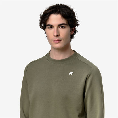 MEDINE INTERLOCK - Polaire - Pull - Homme - Green Lichen
