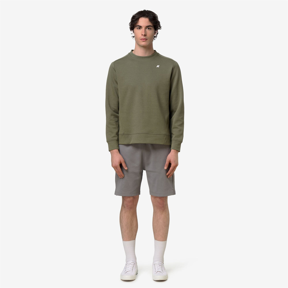 MEDINE INTERLOCK - Polaire - Pull - Homme - Green Lichen