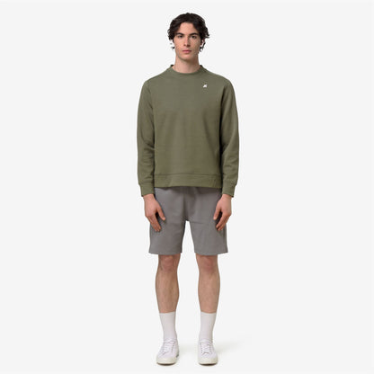 MEDINE INTERLOCK - Polaire - Pull - Homme - Green Lichen