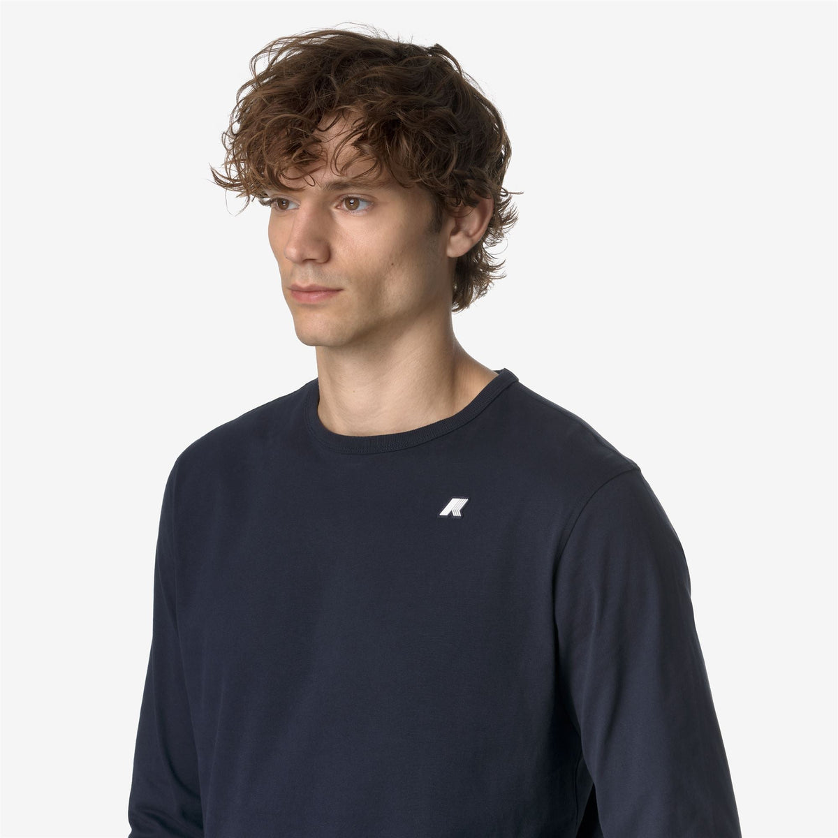 ELMER JS PEACH - T-shirts et hauts - T-shirt - Homme - Blue Depth