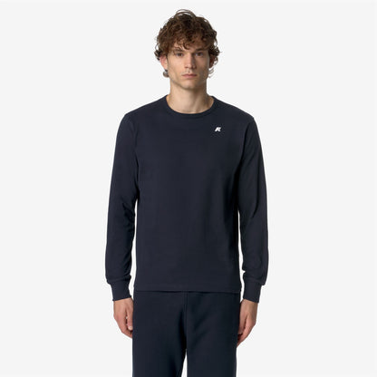 ELMER JS PEACH - T-shirts et hauts - T-shirt - Homme - Blue Depth