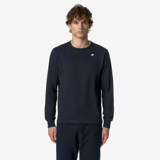 ELMER JS PEACH - T-shirts et hauts - T-shirt - Homme - Blue Depth