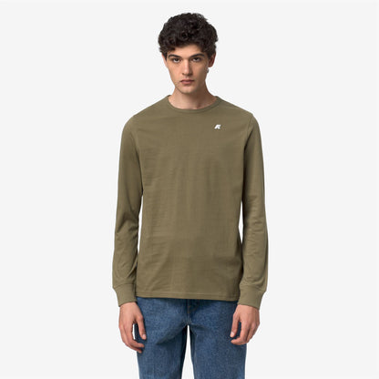 ELMER JS PEACH - T-shirts et hauts - T-shirt - Homme - Green Army