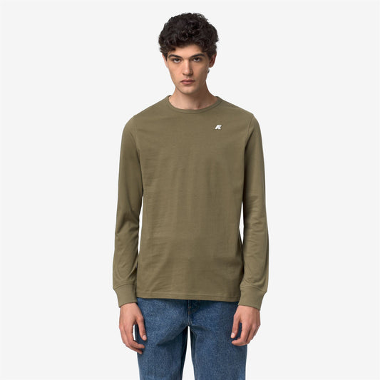 ELMER JS PEACH - T-shirts et hauts - T-shirt - Homme - Green Army