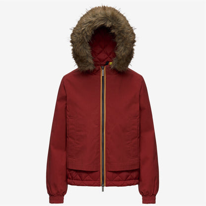 TOSCA WAX COTTON NYLON - Vestes - Court - Femme - Red Dk Chili