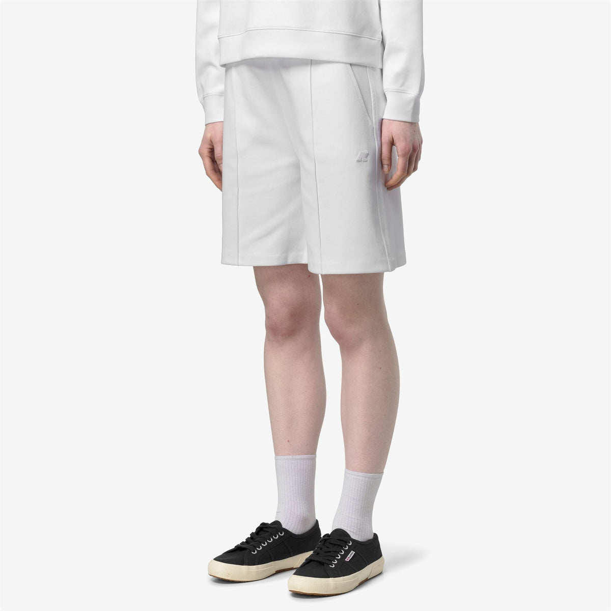 LAVIGNE INTERLOCK - Shorts - Shorts de sport - Femme - White-White