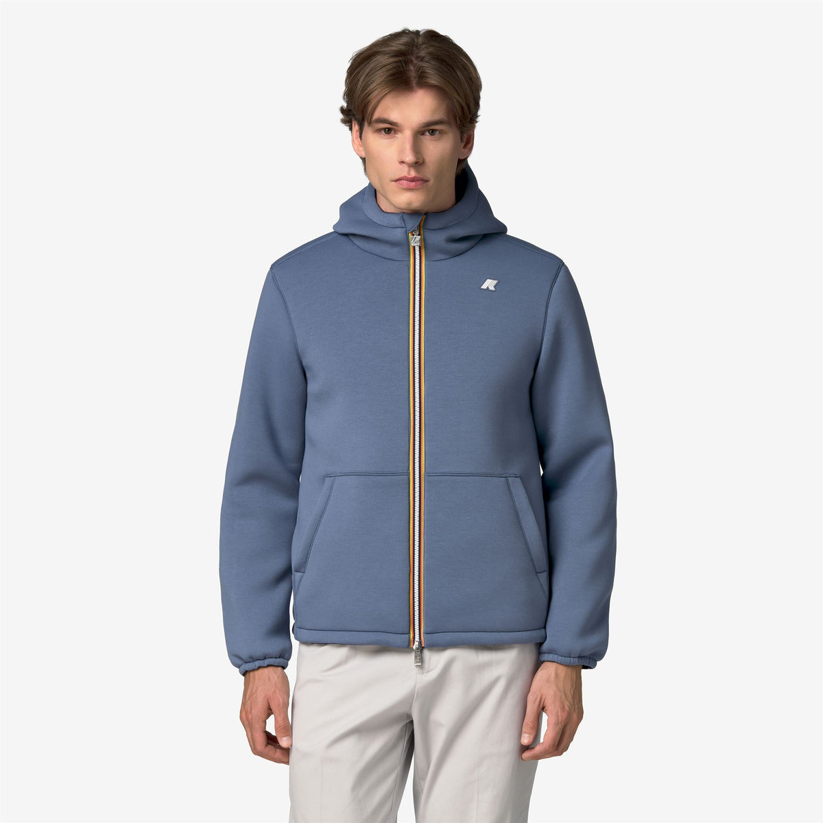 JACK SPACER NYLON DOUBLE - Vestes - Court - Homme - Blue Wild-Blue Depth