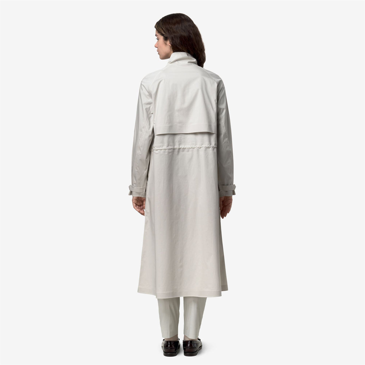 BARBREIN COTTON 3LAYERS AF - Vestes - Long - Femme - BEIGE LT