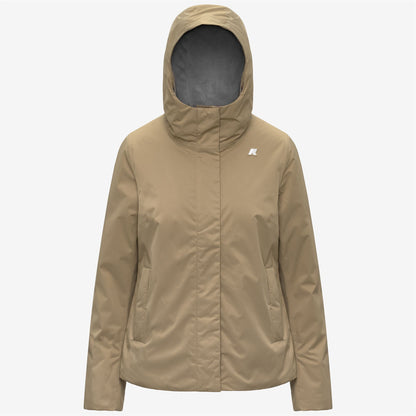LIL TWILL SOFT BEAVER - Vestes - Court - Femme - Beige Khaki-Grey Warm