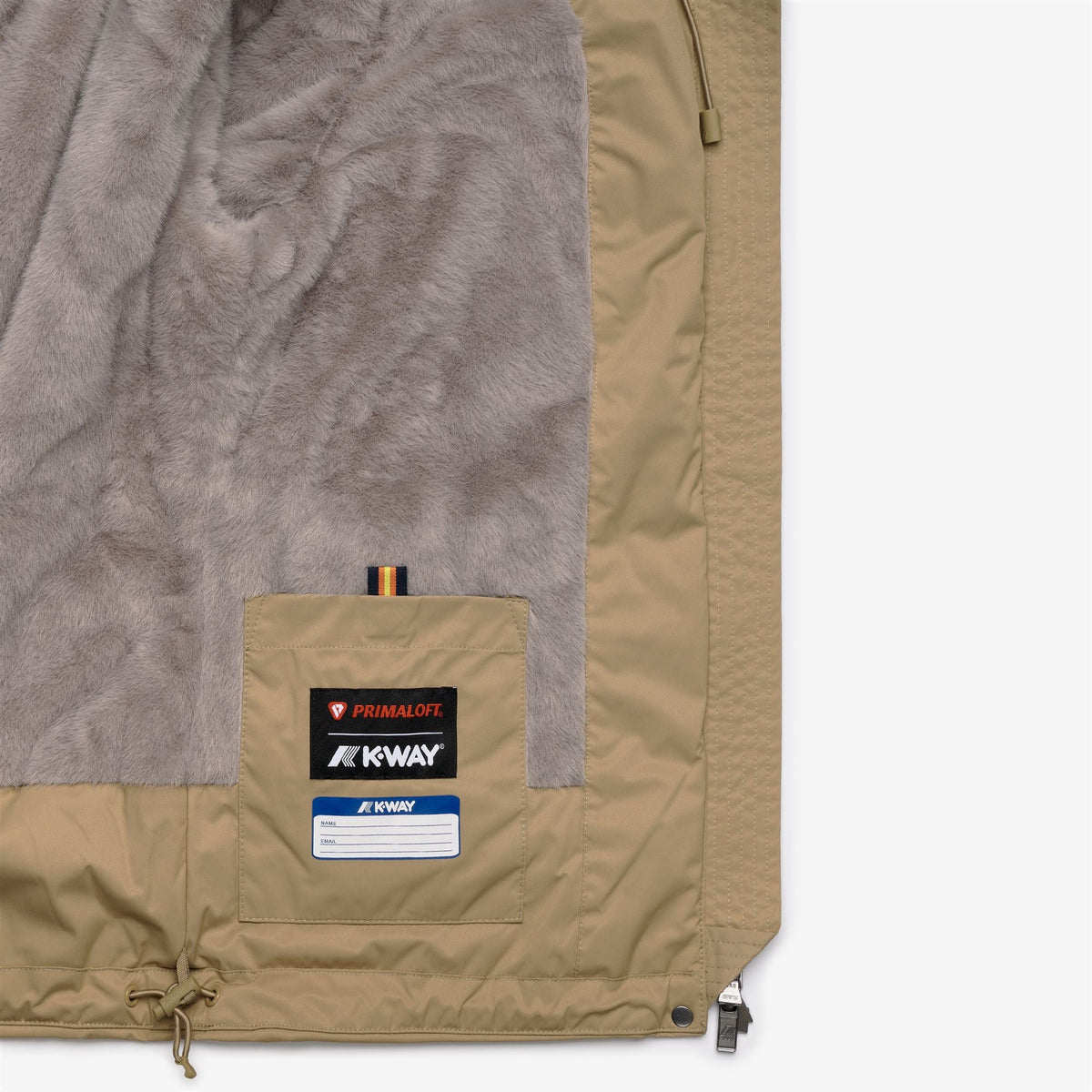 LIL TWILL SOFT BEAVER - Vestes - Court - Femme - Beige Khaki-Grey Warm