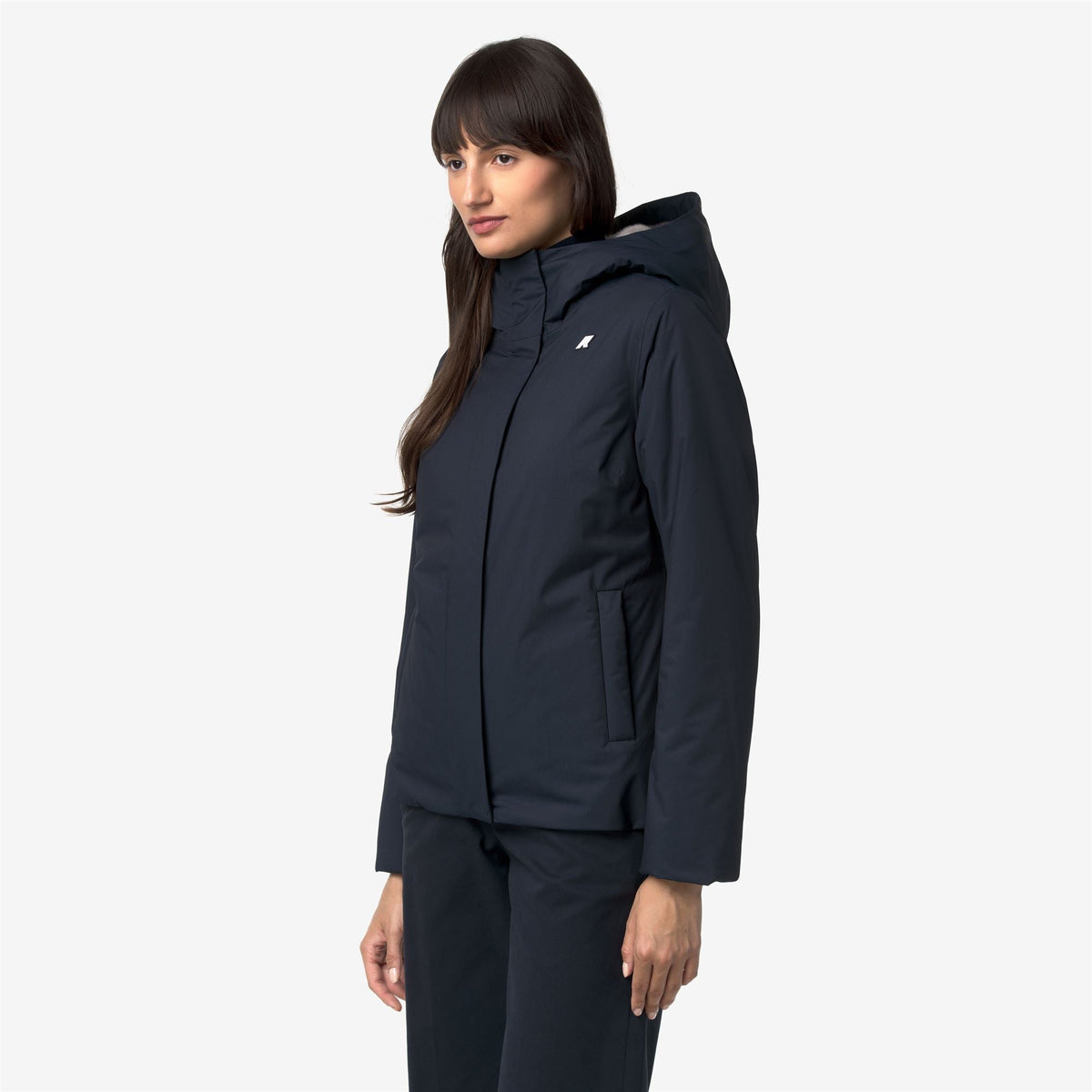 LIL TWILL SOFT BEAVER - Vestes - Court - Femme - Blue D-Grey W